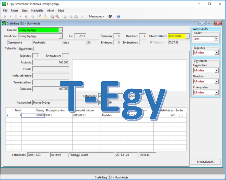 'T-Egy' program
