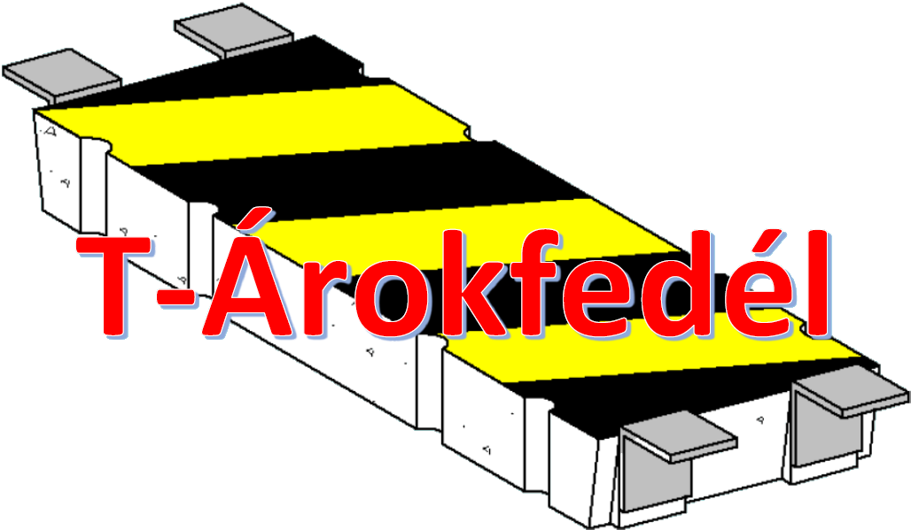 T-Árokfedél
